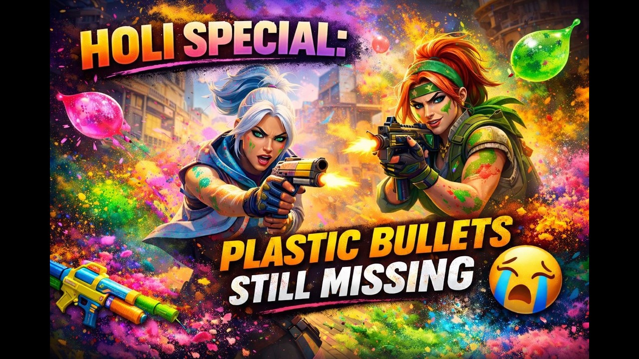 HOLI SPECIAL: Plastic bullets still missing.  🔴 REIGETSU – LIVE NOW