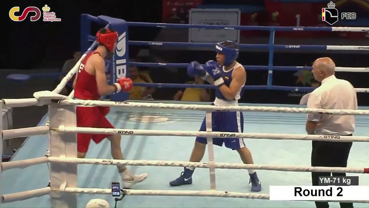 Juan Pablo Franco (COL) vs. Jose Luis Sáez (ESP) Boxam Youth Tournament 2024 Final (71kg)
