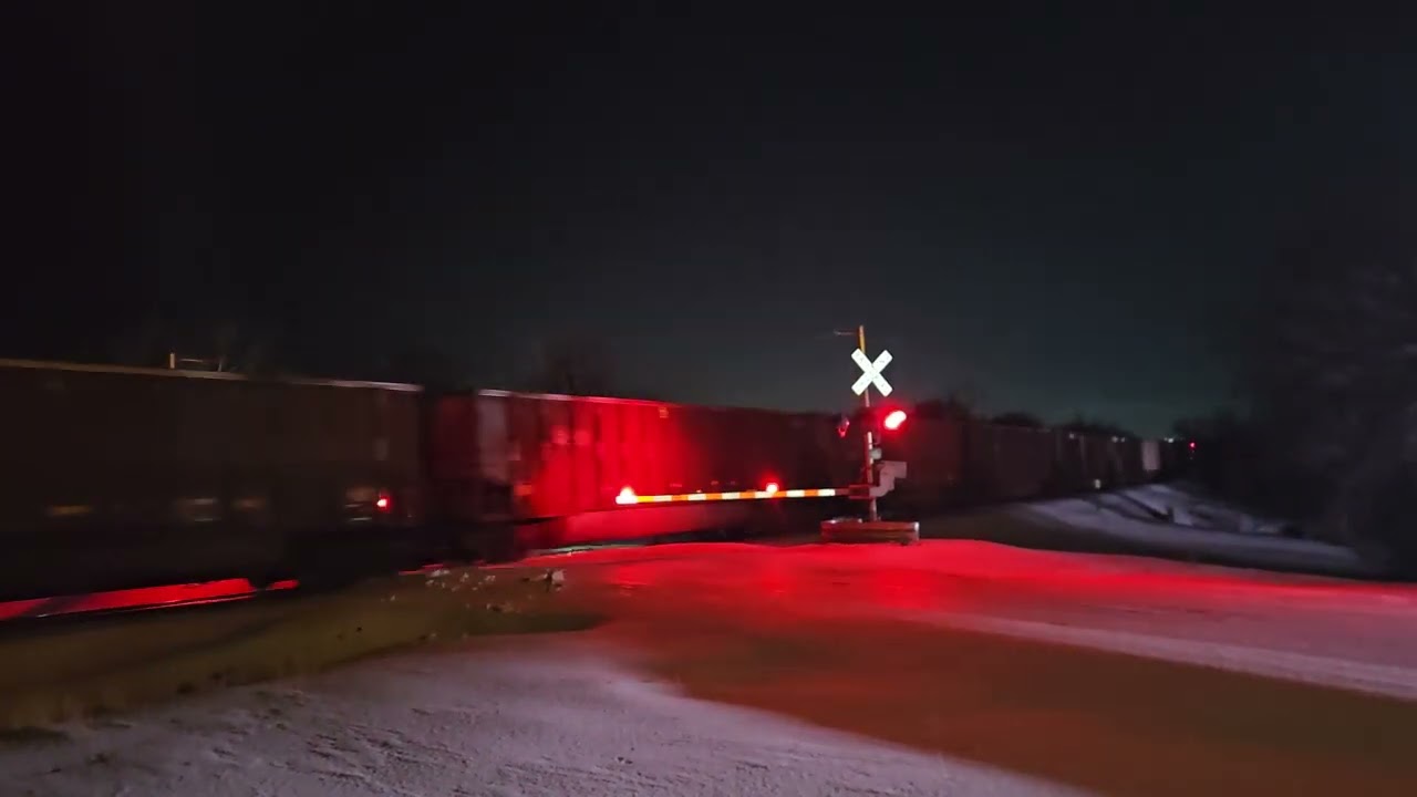 UP 6995 leads a coal train at the Riverview RV in Colbert Oklahoma 