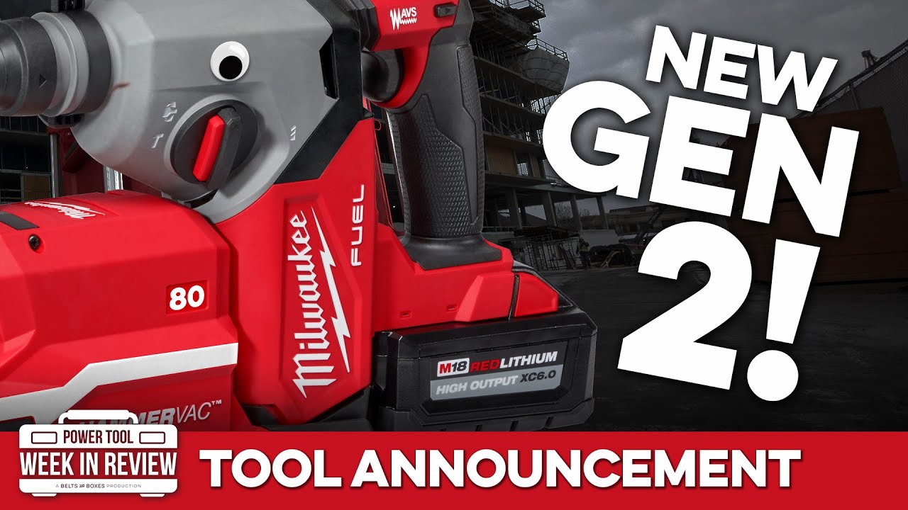 Milwaukee Announces a GEN 2 with 40% JUMP IN SPEED!