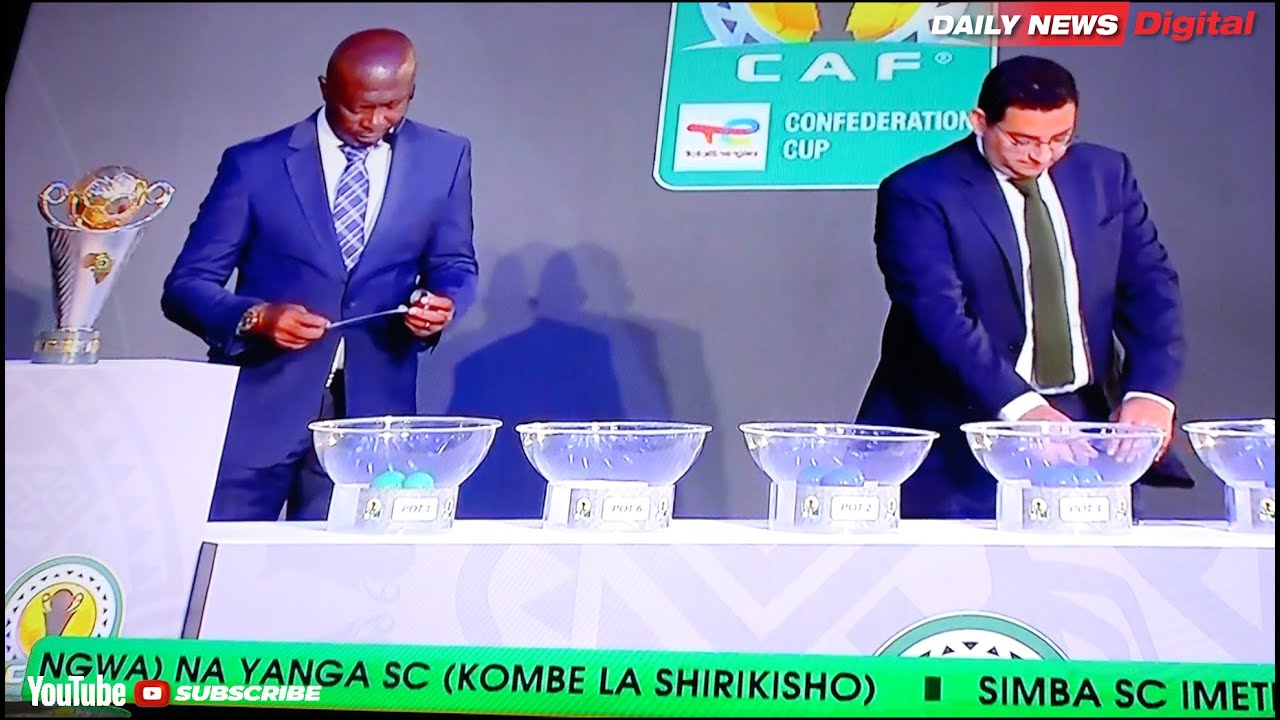 DROO YA ROBO FAINALI YA LIGI YA MABINGWA NA KOMBE LA SHIRIKISHO AFRICA, YANGA VS RIVES UNITED