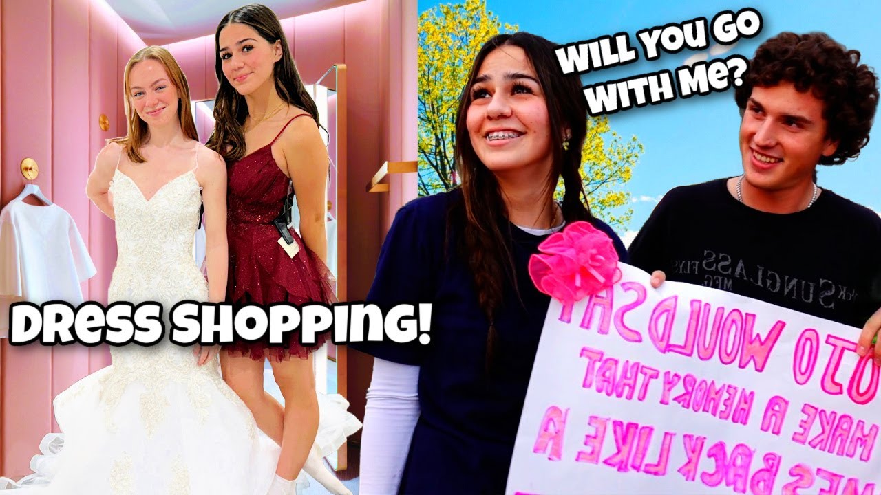 ASKING Him On A DATE! | Dress Shopping