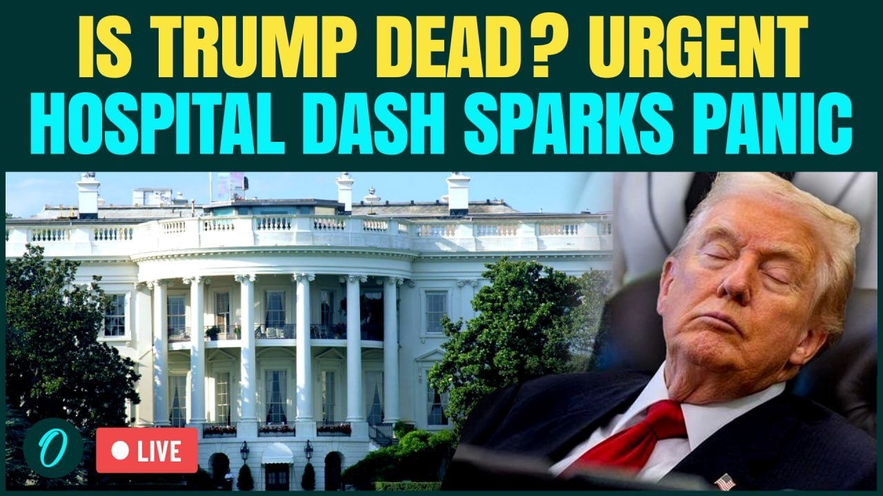 LIVE| TRUMP DEAD? U.S President RUSHED To Walter Reeds Hospital - CHILLING Claim as F-15E SHOT DOWN