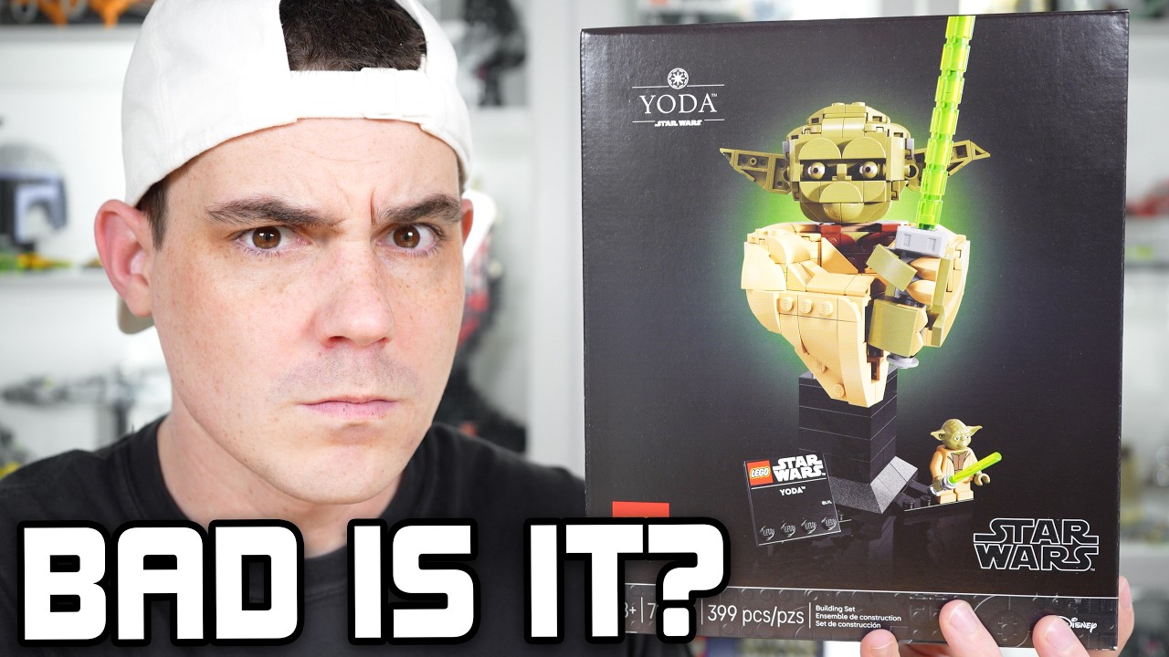 NOT IT IS! LEGO Star Wars YODA BUST Review! (75438)