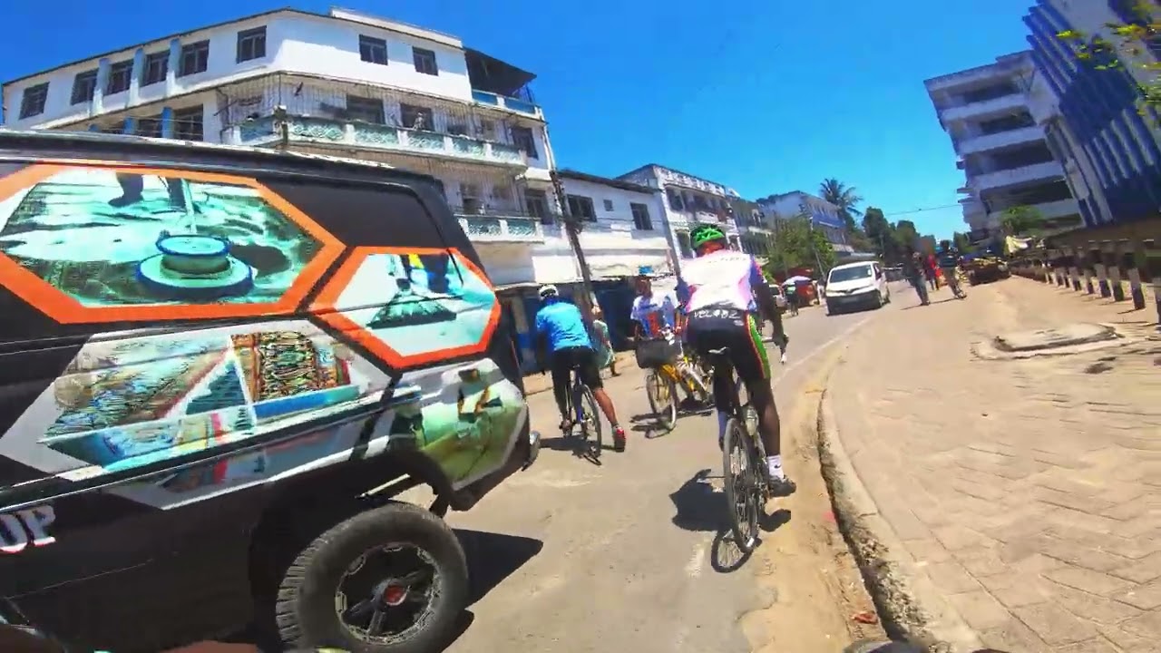 RECOVERY RIDE | A RIDE IN THE STREETS OF MOMBASA | TO PEMBE ZA NDOVU
