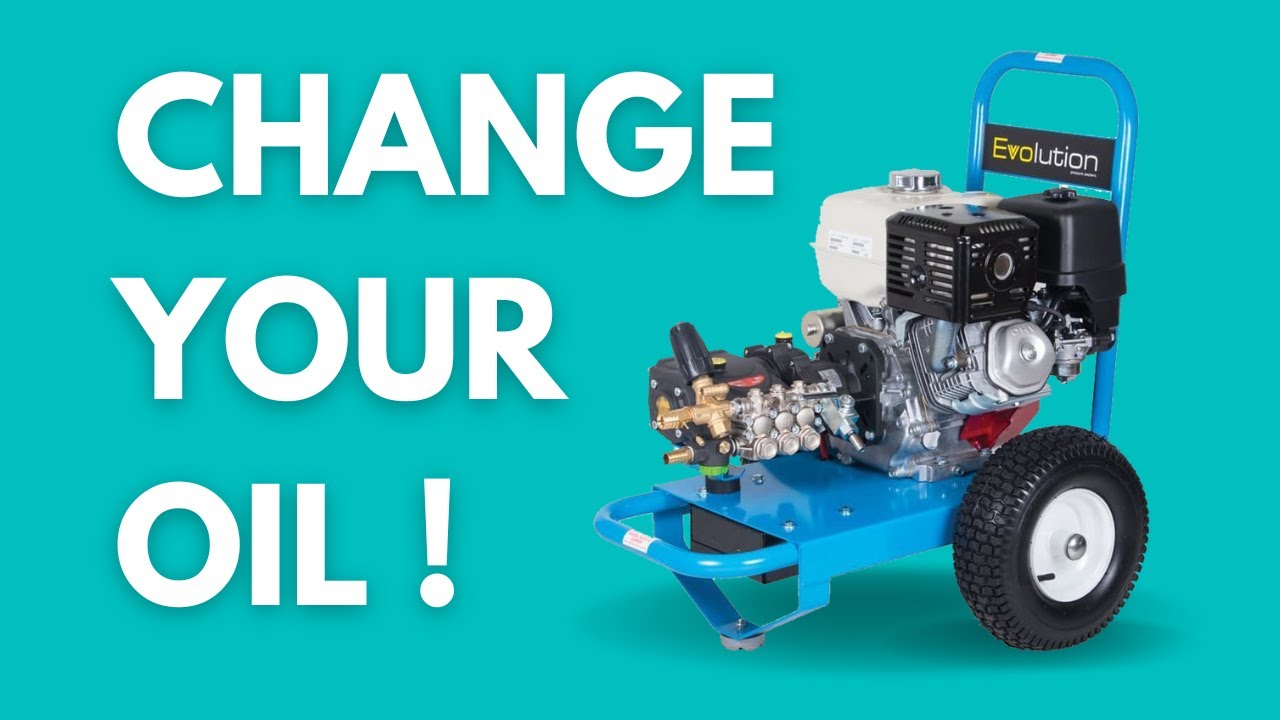 How To Change The Oil On a Honda GX390 Pressure Washer