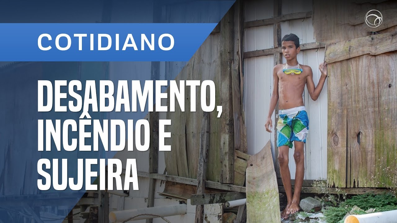 AS PALAFITAS DE SANTOS - REALIDADE CRUEL DAS CASAS QUE ESTÃO AFUNDANDO