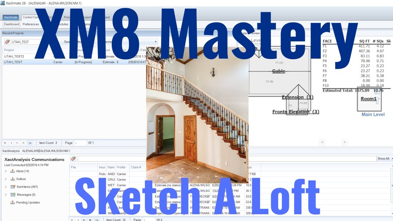How to Sketch a Loft in Xactimate - XM8 Mastery