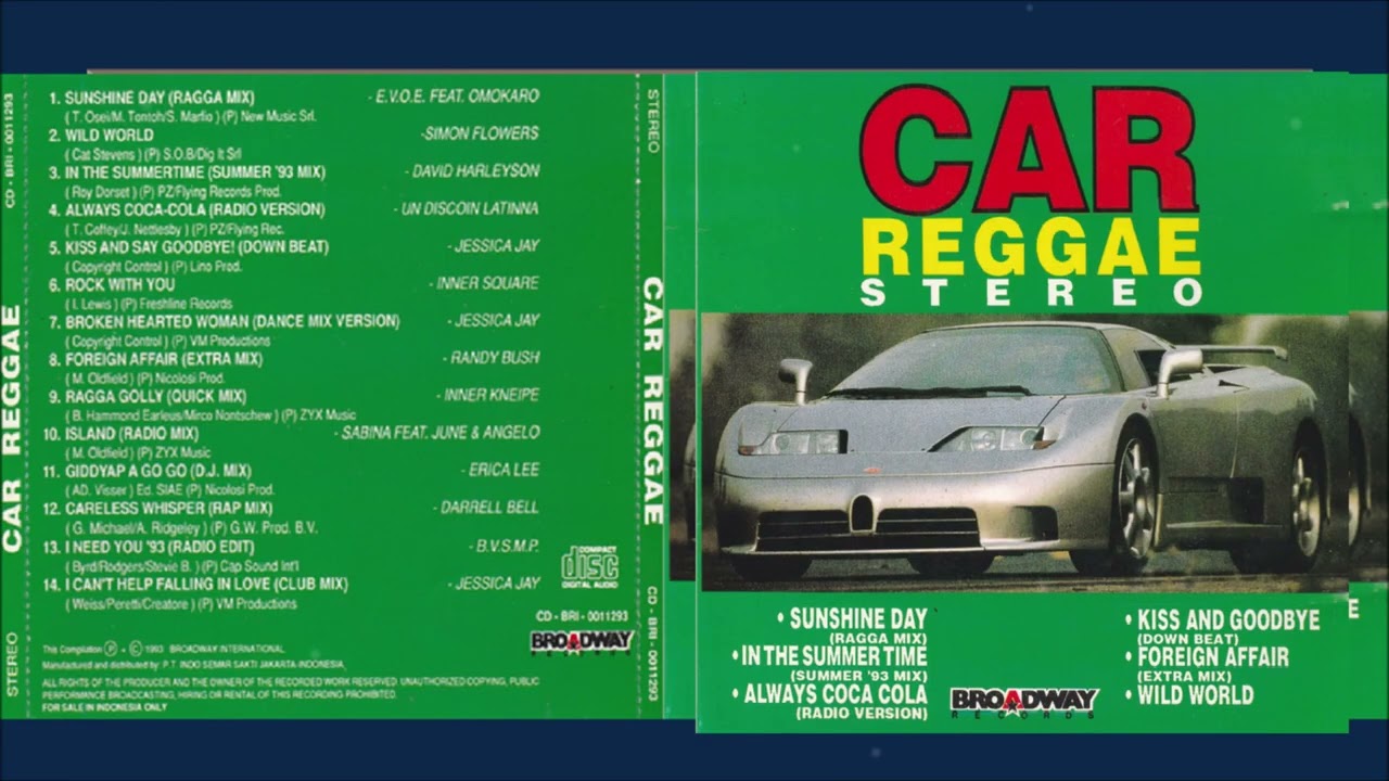 CAR REGGAE STEREO - 90s REGGAE