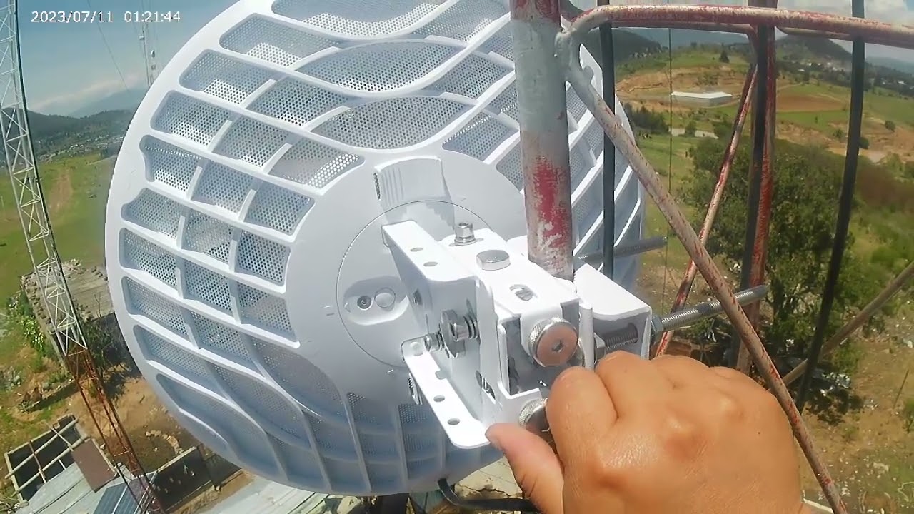 Alineando enlace de AF60LR a 5 Km