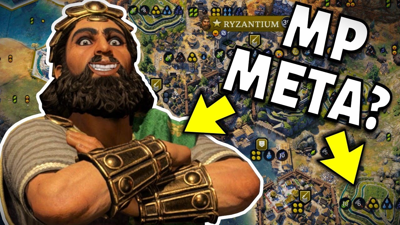 Undefeatable Multiplayer Combo?!? Awesome Post Patch Synergy!! (Deity Xerxes Civ 7 )