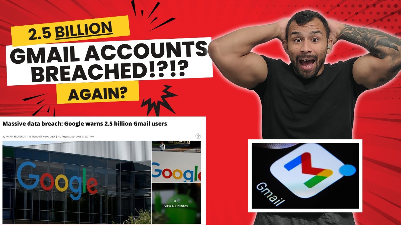 Gmail Hack 2025: 2.5 Billion Accounts at Risk (ShinyHunters Breach Explained)