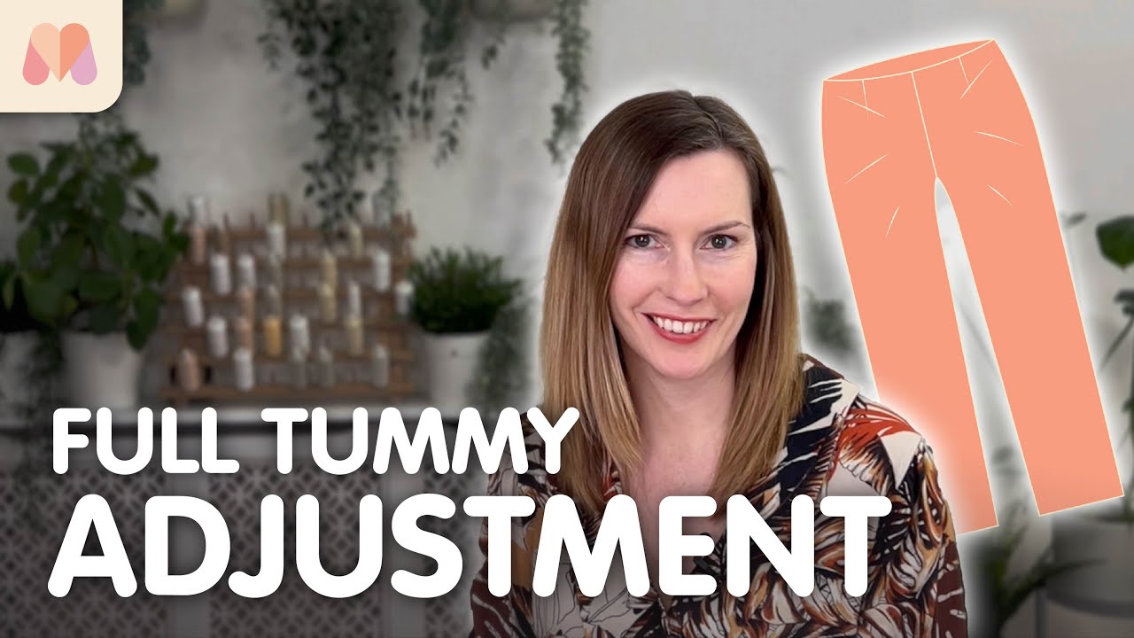 How to Pattern Draft | Full Tummy Adjustment | Step-by-Step Tutorial