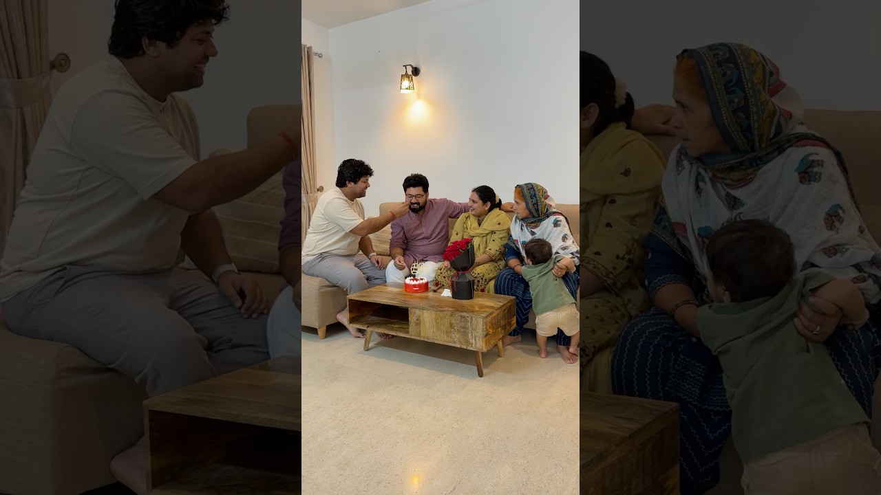 Aaj anniversary par kya kya gifts mile #dailyvlogs #minivlog #anniversary #familylove #familyvlogs