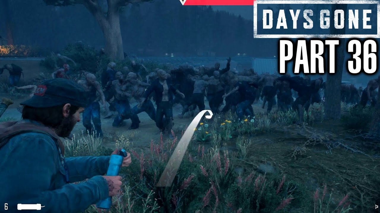Days Gone How To Deal With A Horde - Gameplay Walkthrough Part 36 - PS4 Review