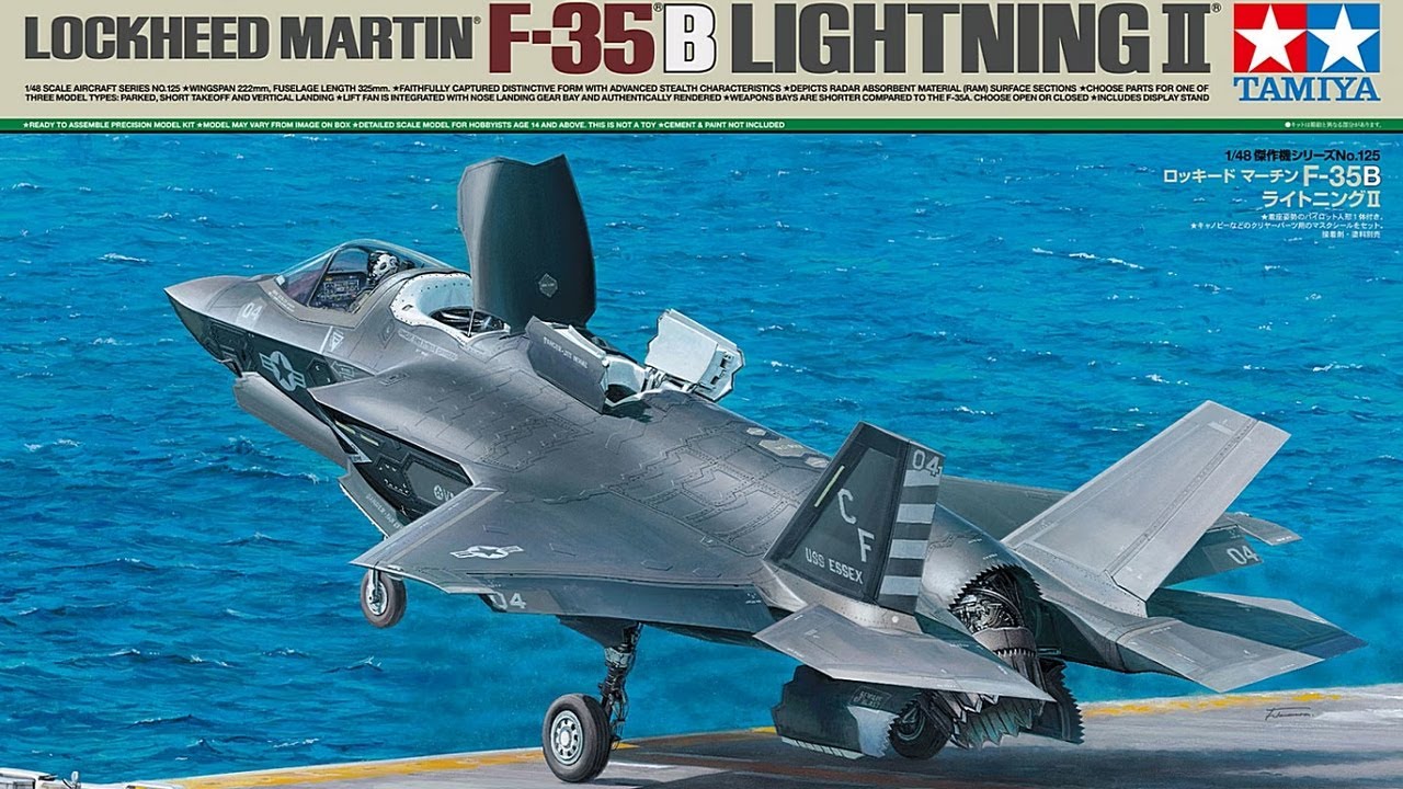 Full Video Build TAMIYA F-35B Lightning II