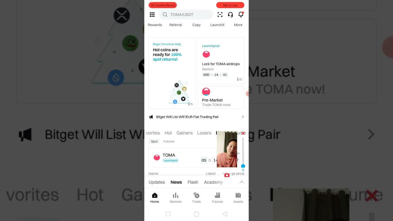 TOMARKET LISTING ON BITGET EXCHANGE UPDATE