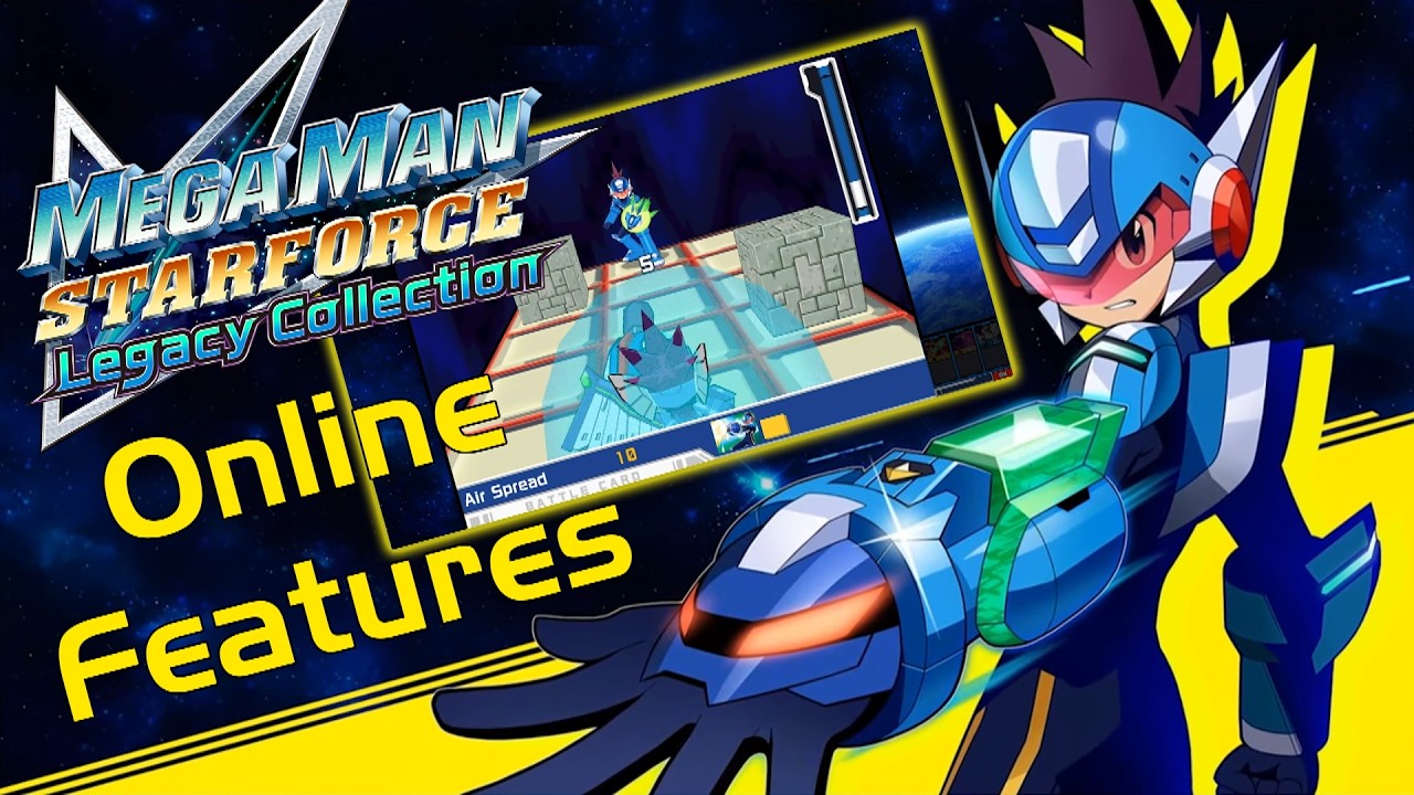 Capcom Spotlights How the Online in Mega Man Star Force Collection IMPROVES Over Battle Network