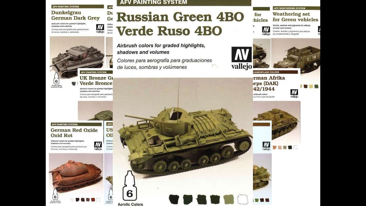 Step by Step AFV Russian Green 4BO