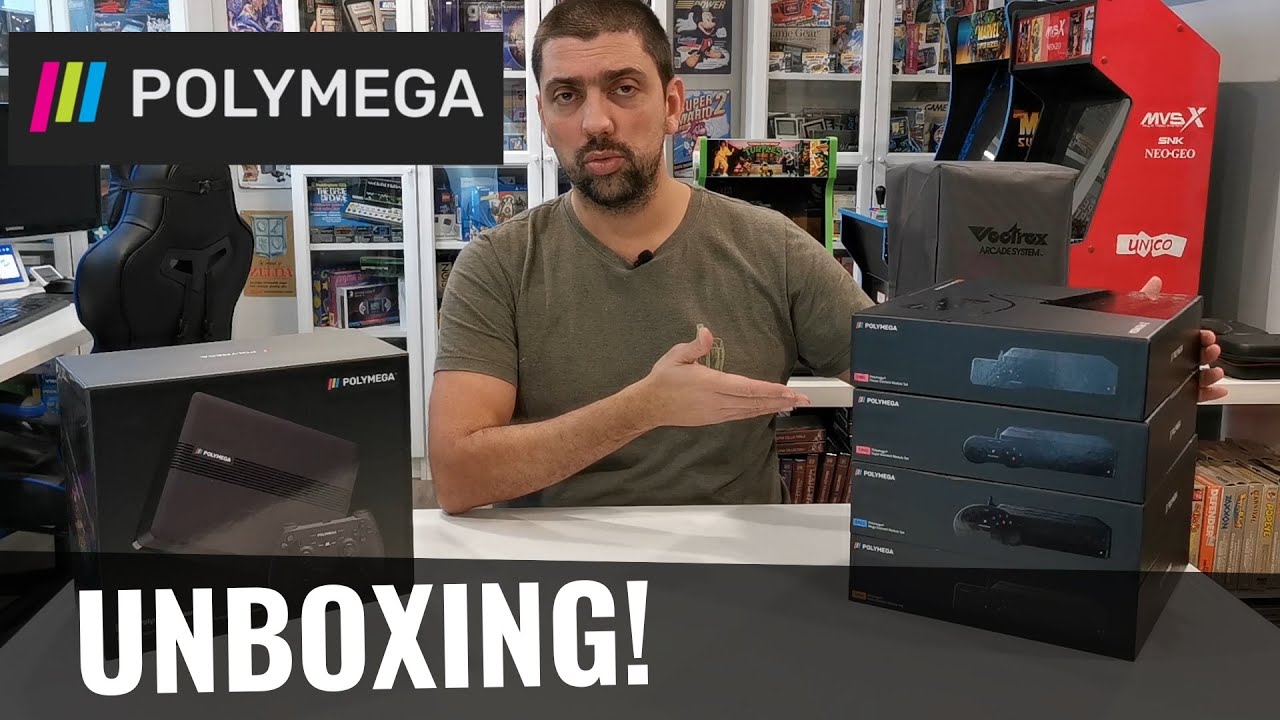 Polymega - Unboxing e primeiras impressões