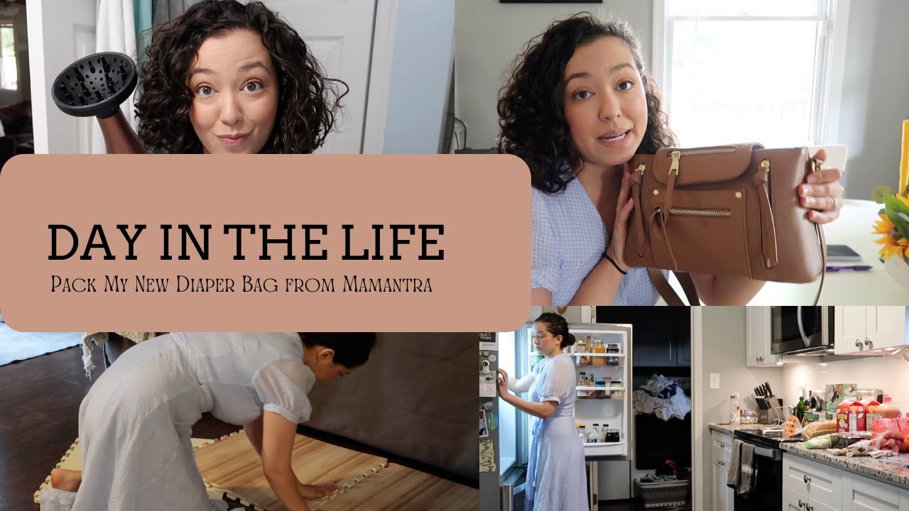 DITL | Spend The Day With Me | Mamantra Mini Diaper Bag