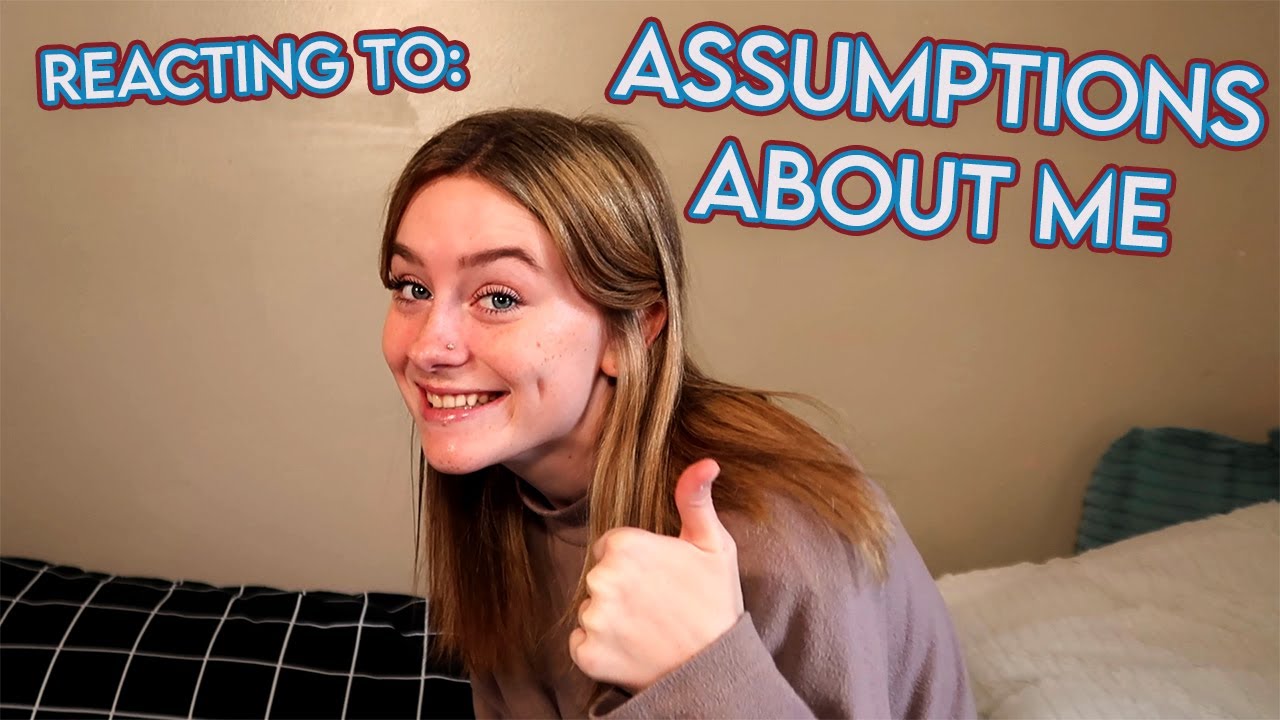 Reacting to Your Assumptions About Me! | Audra Miller