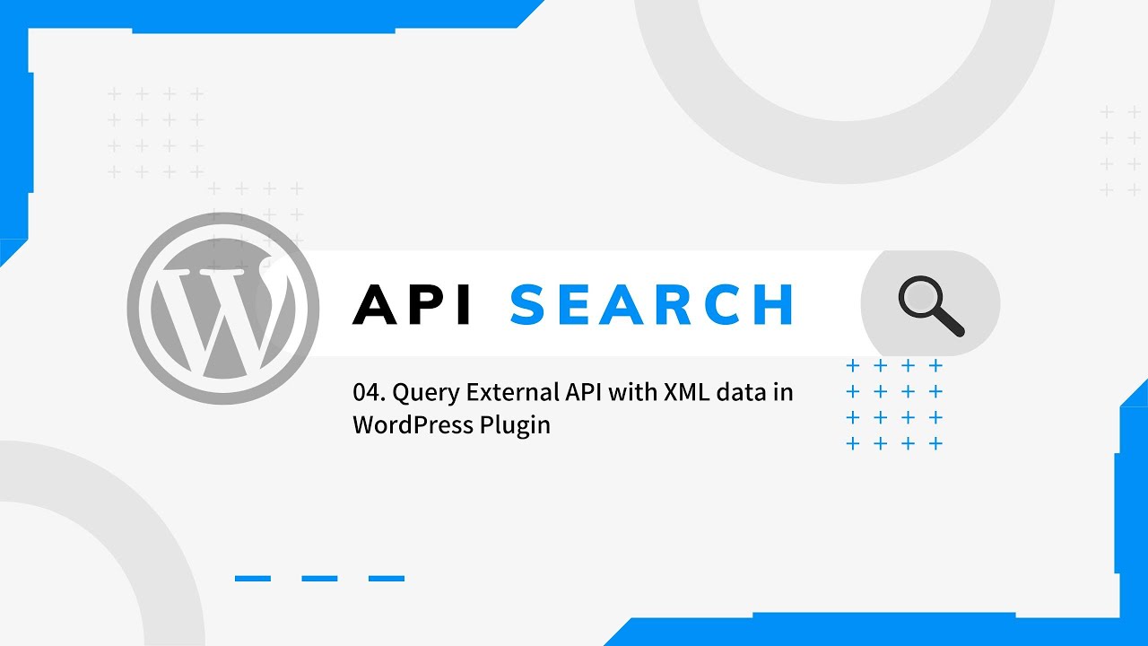 Querying external APIs with XML data using WordPress