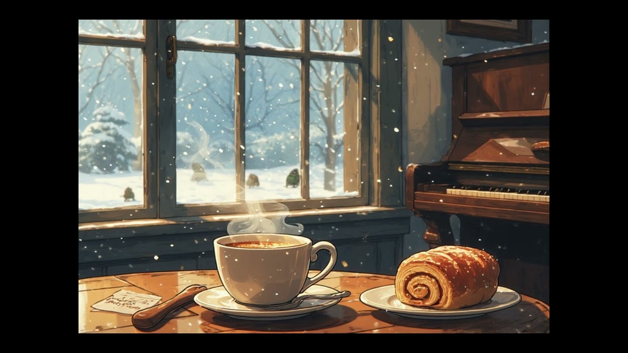 Cinnamon Steam • cozy jazz piano ☕✨