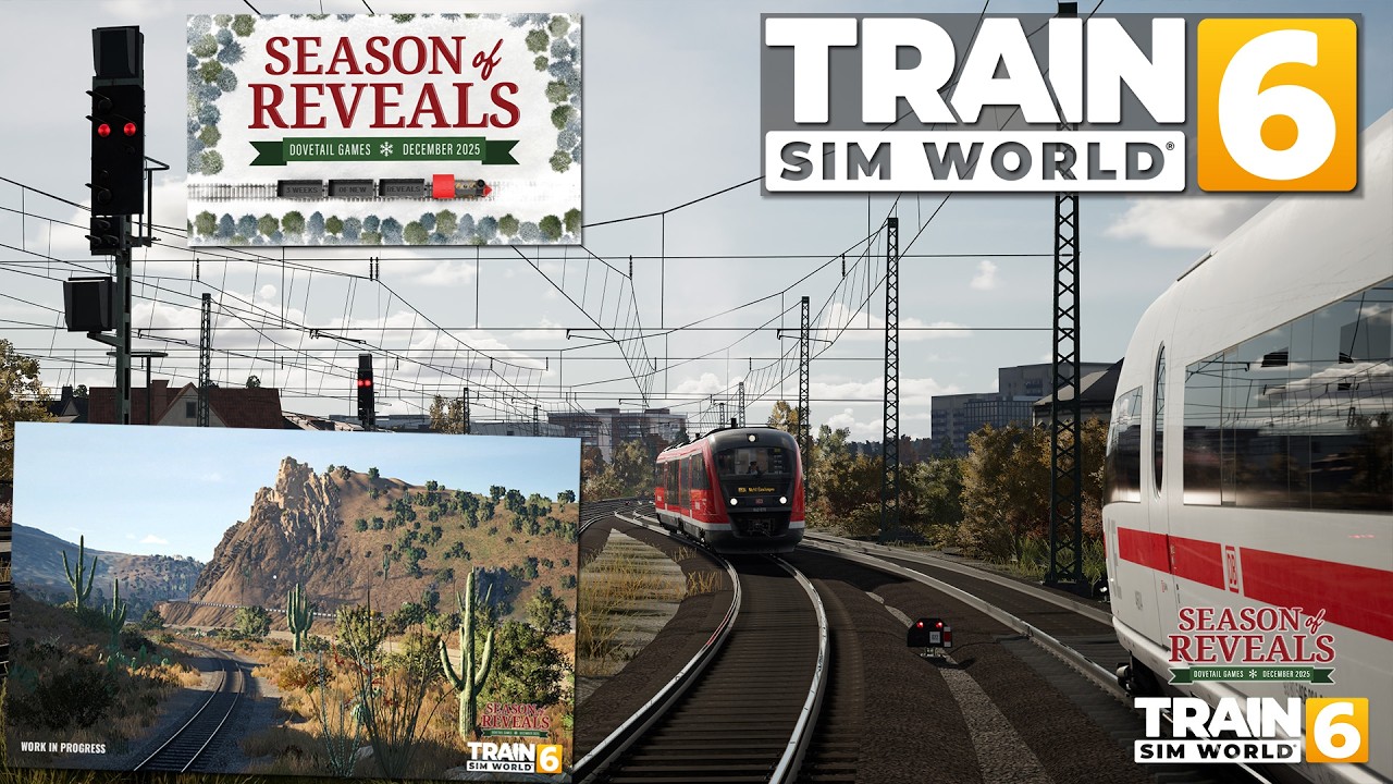 Zwei NEUE STRECKEN für Train Sim World 6 angekündigt! | TSW 6 Rhein-Niers-Bahn und mehr