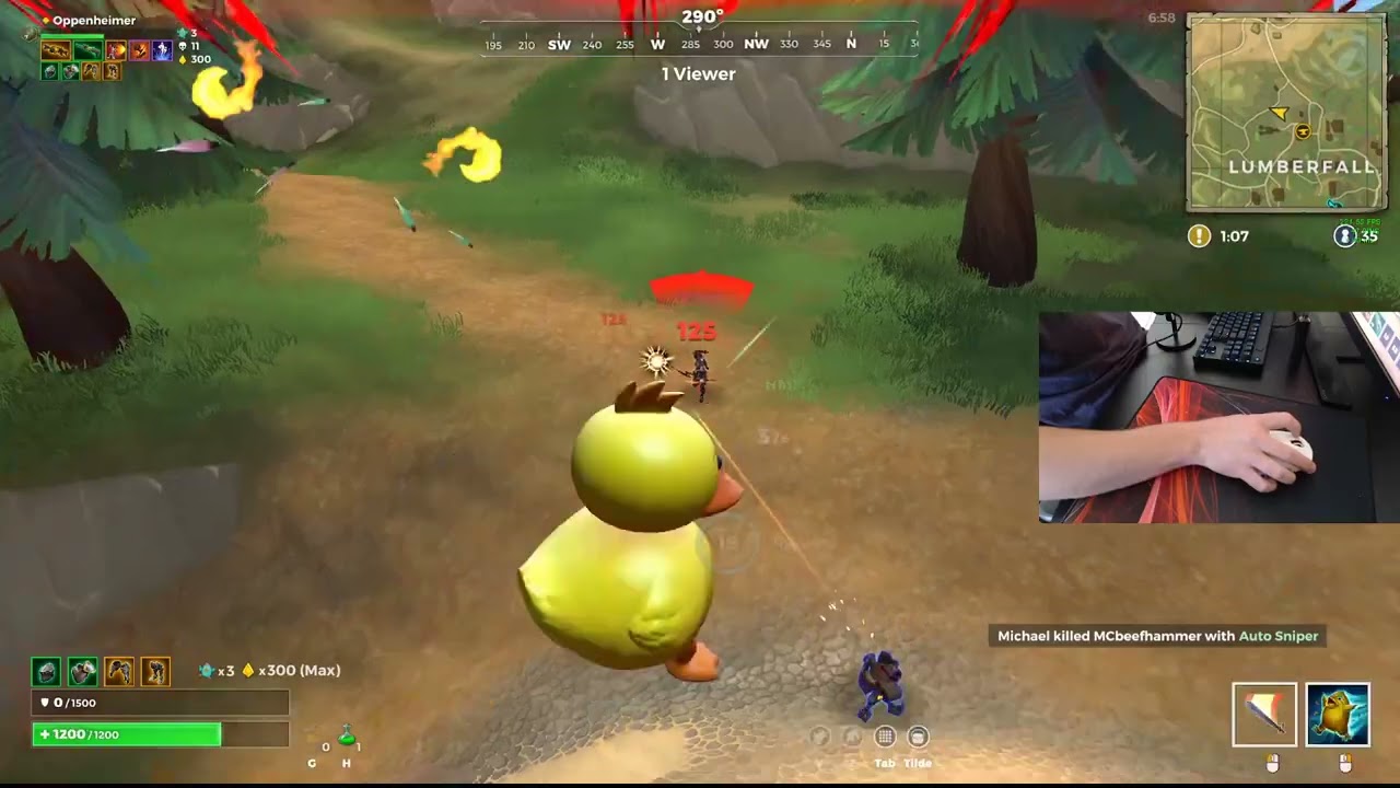Engineer 1v3 = 30 Bomb | Realm Royale Reforged | kDn-