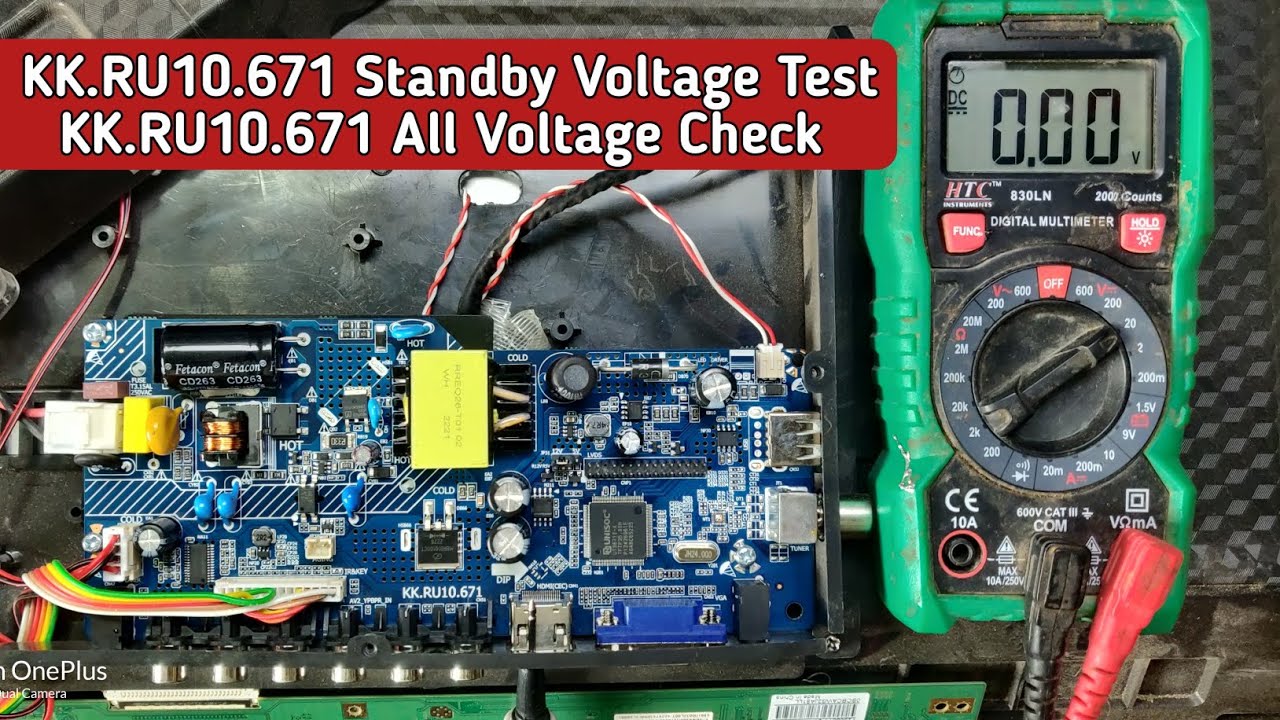 KK.RU10.671 Standby Voltage Test | KK.RU10.671 All Voltage Check | kk ru10 671 standby Problem