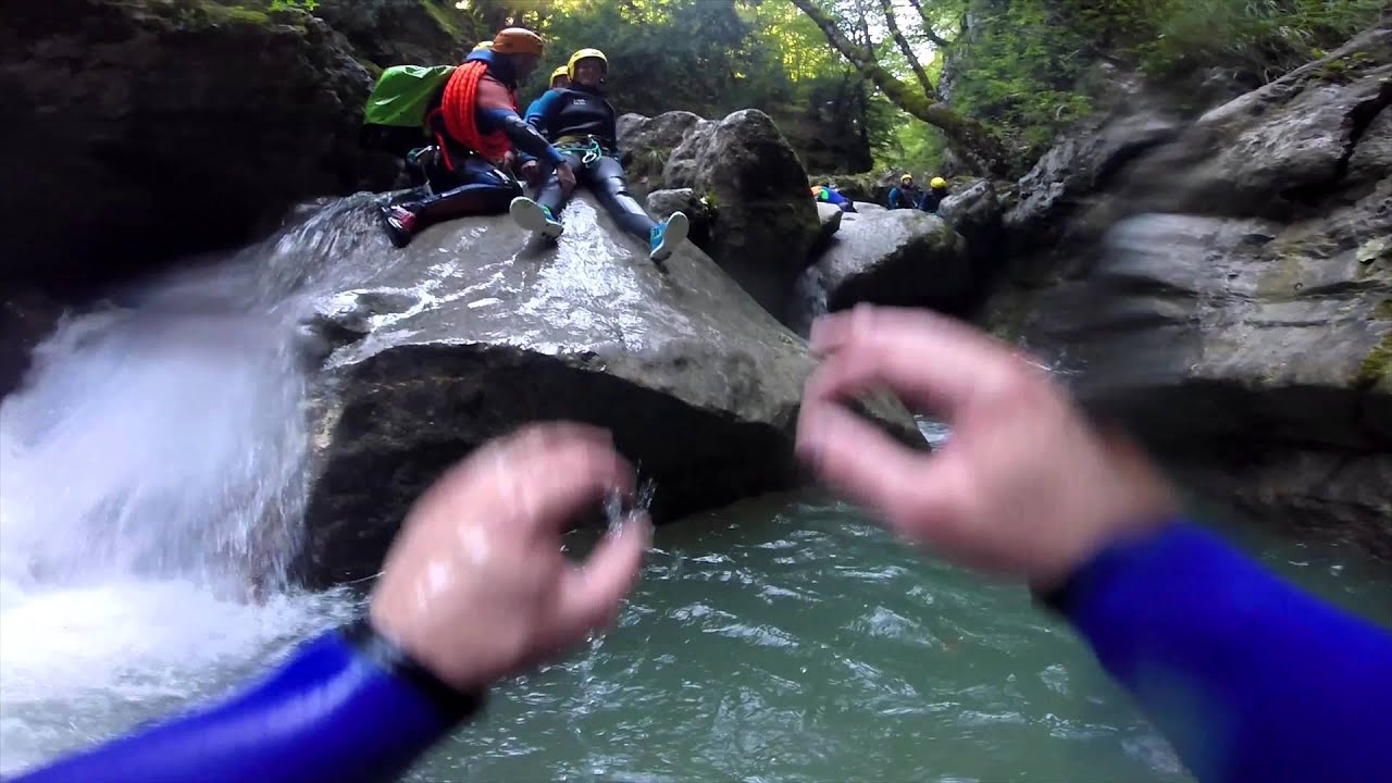 Canyoning Annecy Montmin