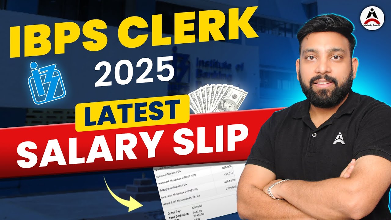 IBPS Clerk 2025 | IBPS CLERK Salary Slip | Latest Salary Slip | IBPS CLERK Salary & Allowances