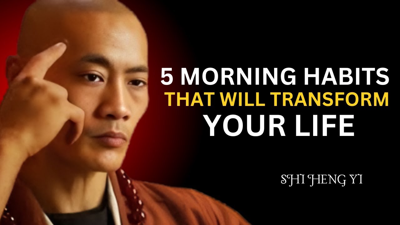 5 Morning Habits That Will Transform Your Life 💪☀️ | Shi heng yi