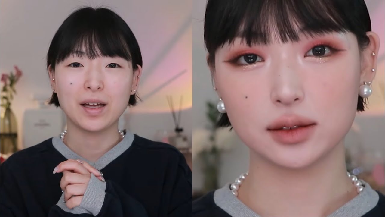 🌹 글리터 어디까지 발전하는거야? Red Eye Shadow Make-up | Saturday GRWM LIVE