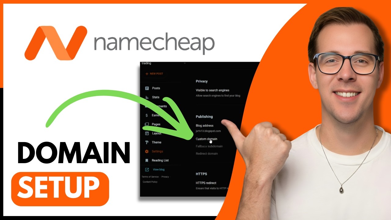Как настроить домен Namecheap в Blogger (пошаговая инструкция)