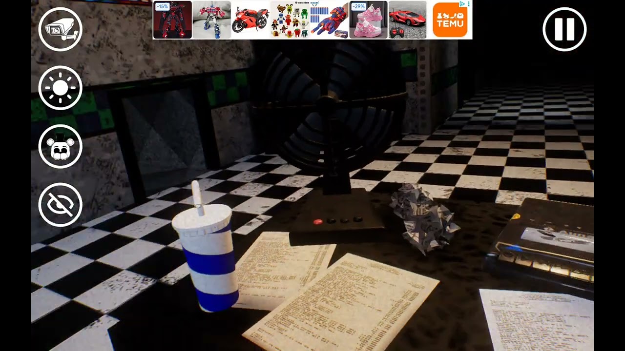 Playing creepy nights at freddy's 2