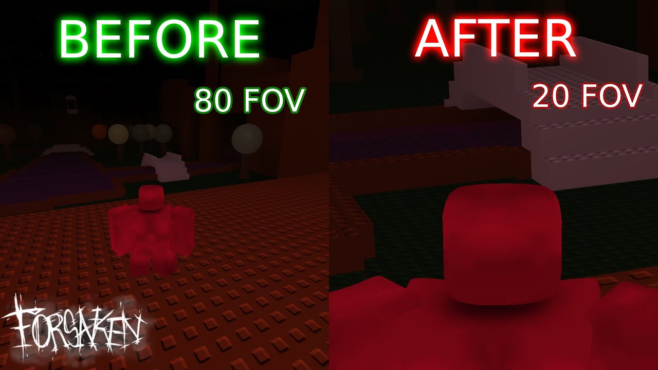 WINNING AS EVERY KILLER WITH ONLY 20 FOV!!! || Roblox Forsaken