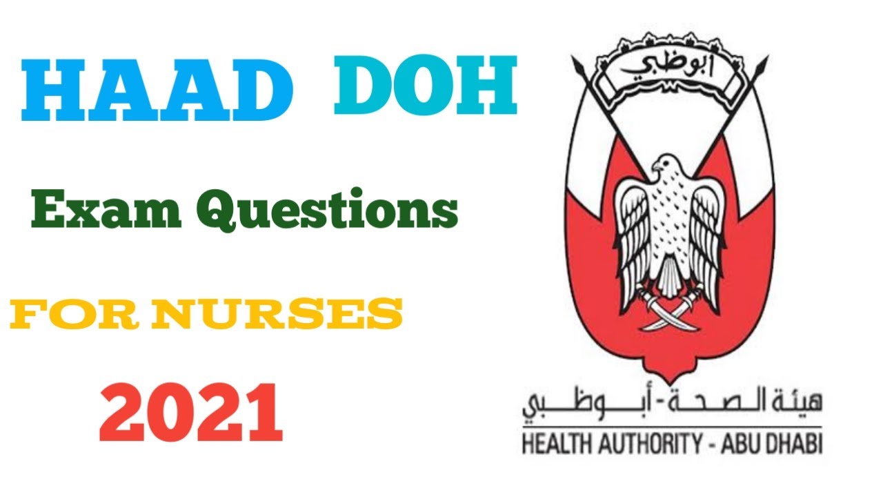 HAAD Exam questions|DOH Exam questions and answers for Nurses|haad question bank|doh study materials
