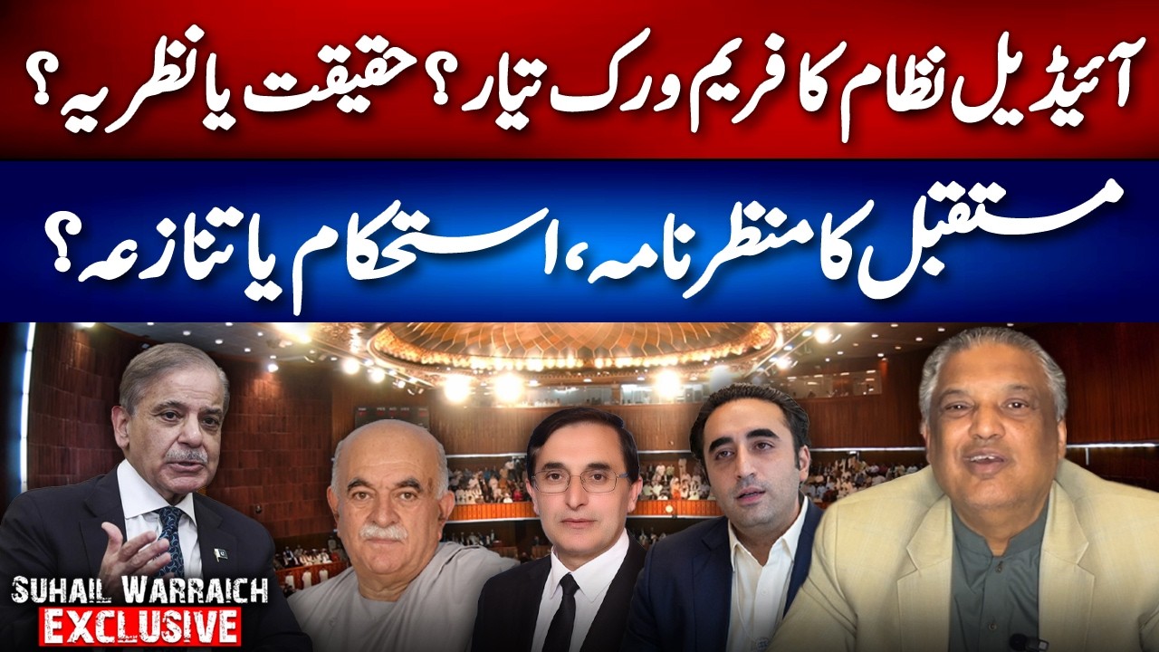 Ideal System Framework Ready? Future Stability or Conflict Ahead? Sohail Warraich Analysis