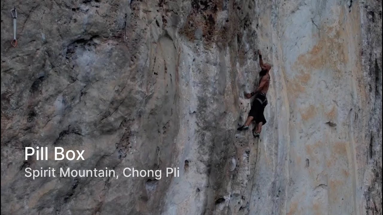 Climbing Pill Box, Chong Pli, Spirit Mountain, Krabi