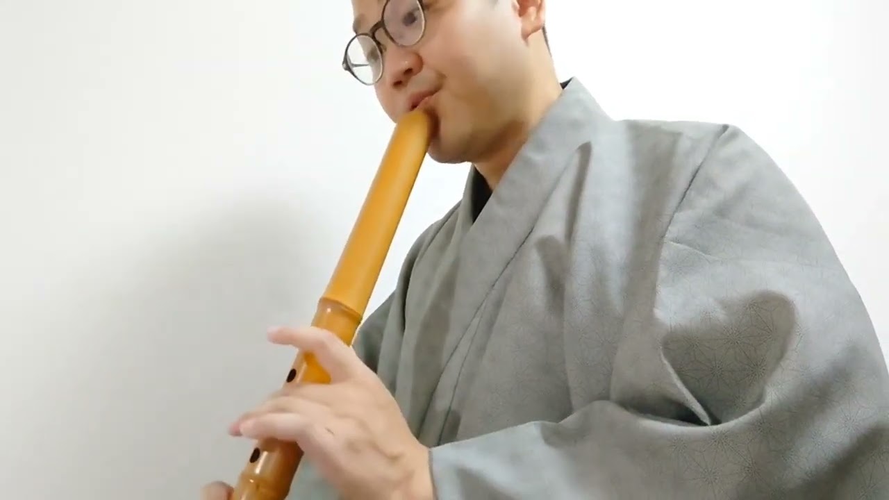 Tsukikusa no yume (Fukuda Rando)/shakuhachi/bamboo flute/solo