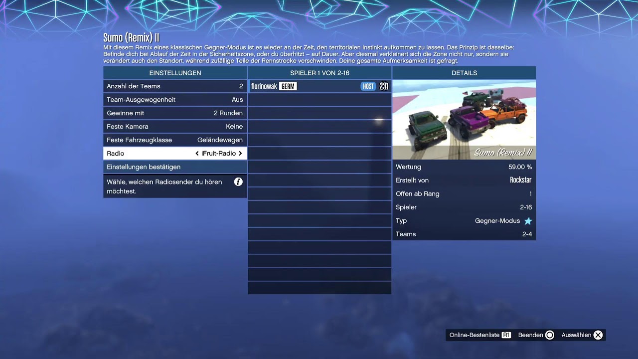 GTA mit den Jungs