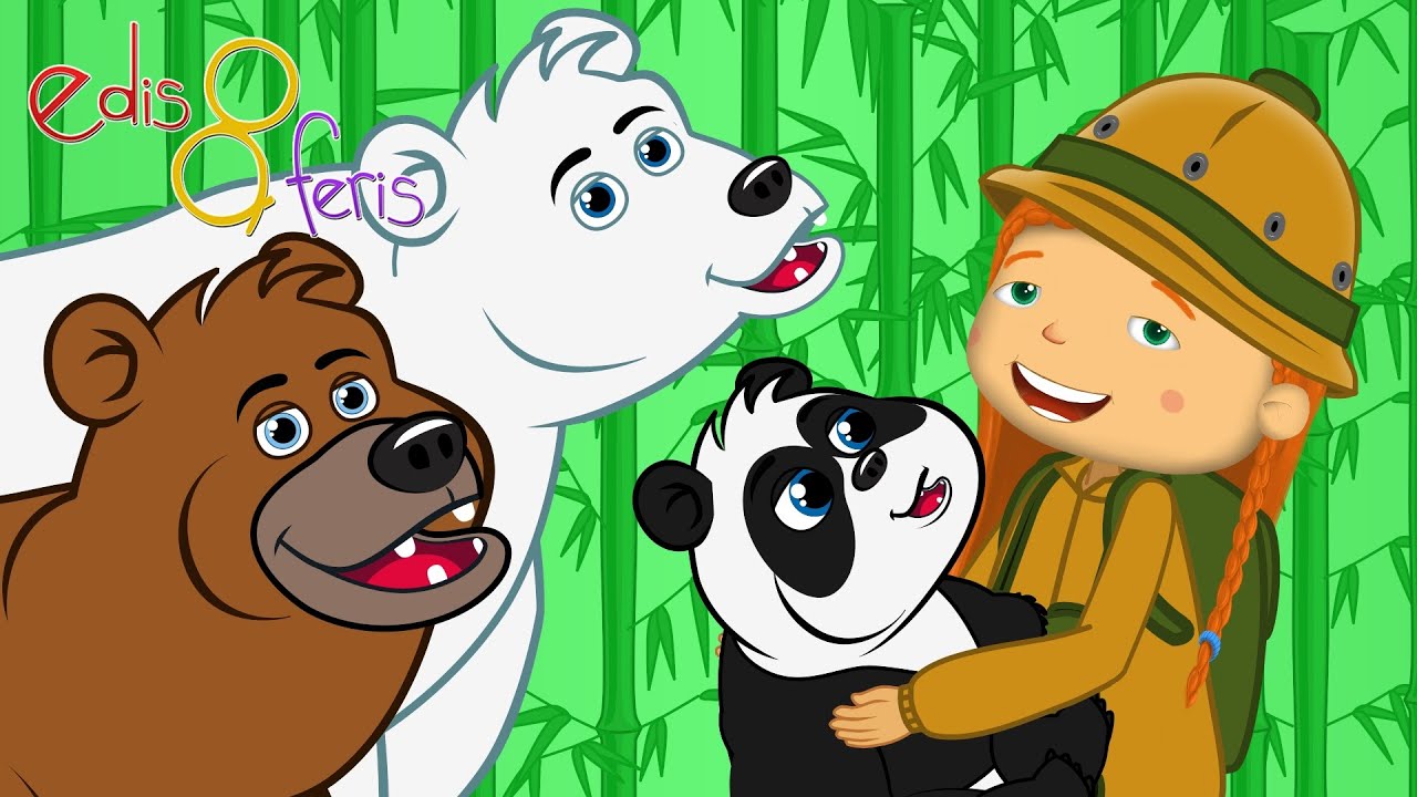 Kutup Ayısı Panda ve Boz Ayı | Yeni Şarkı | Edis ile Feris &Ccedil;izgi Film &Ccedil;ocuk Şarkıları Videoları
