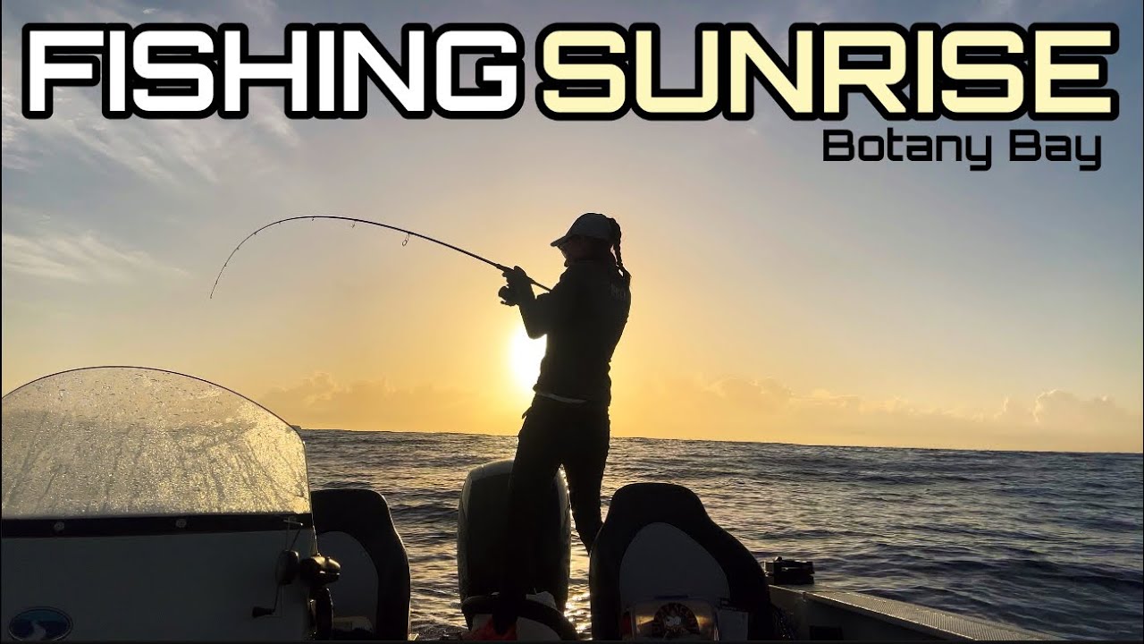 FISHING SUNRISE: Botany Bay Headlands - Chasing Snapper on the REEF!