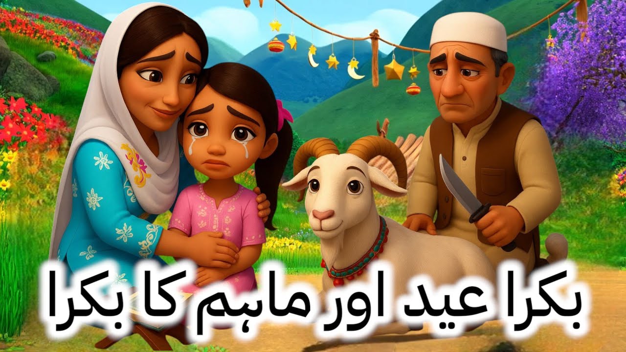 Bakra Eid Story 2025 بکراعید| Animated Cartoon Urdu Moral Story | Eid Urdu Kahani | Urdu Fairy Tales