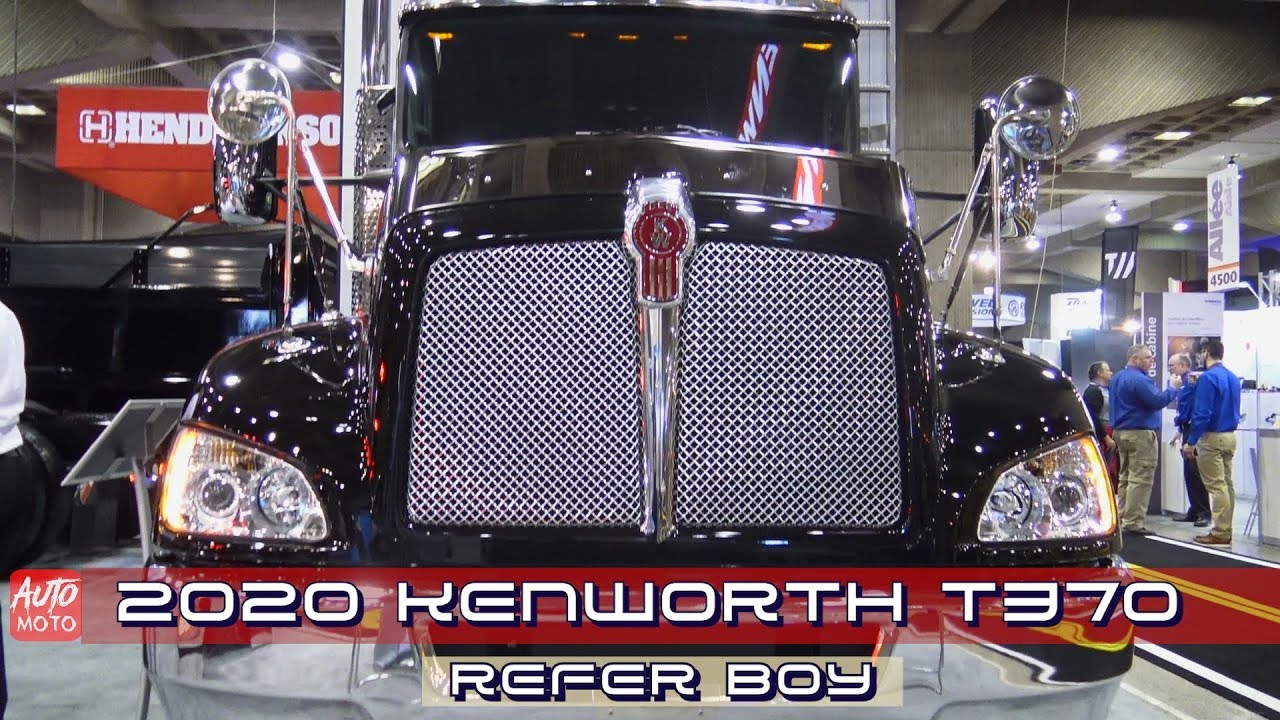 2020 Kenworth T370 Refer Body - Exterior And interior - ExpoCam 2019