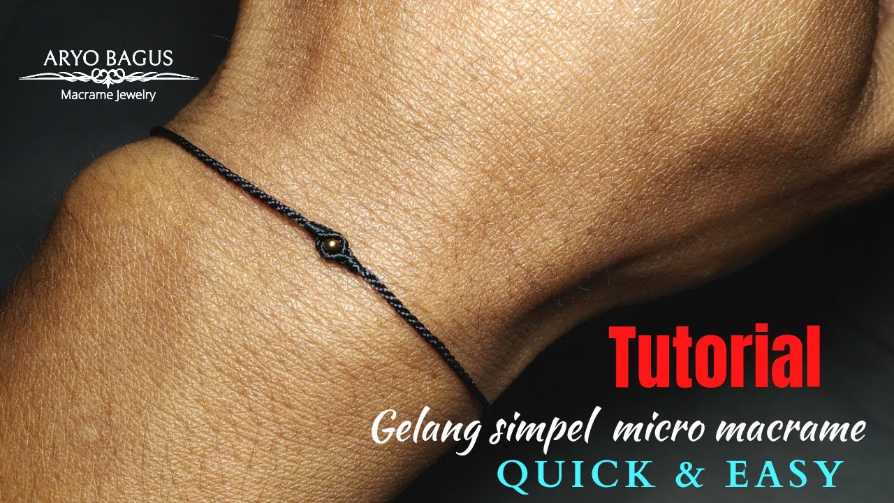 how to make macrame bracelet easy #macramebracelet #macrametutorial #diy