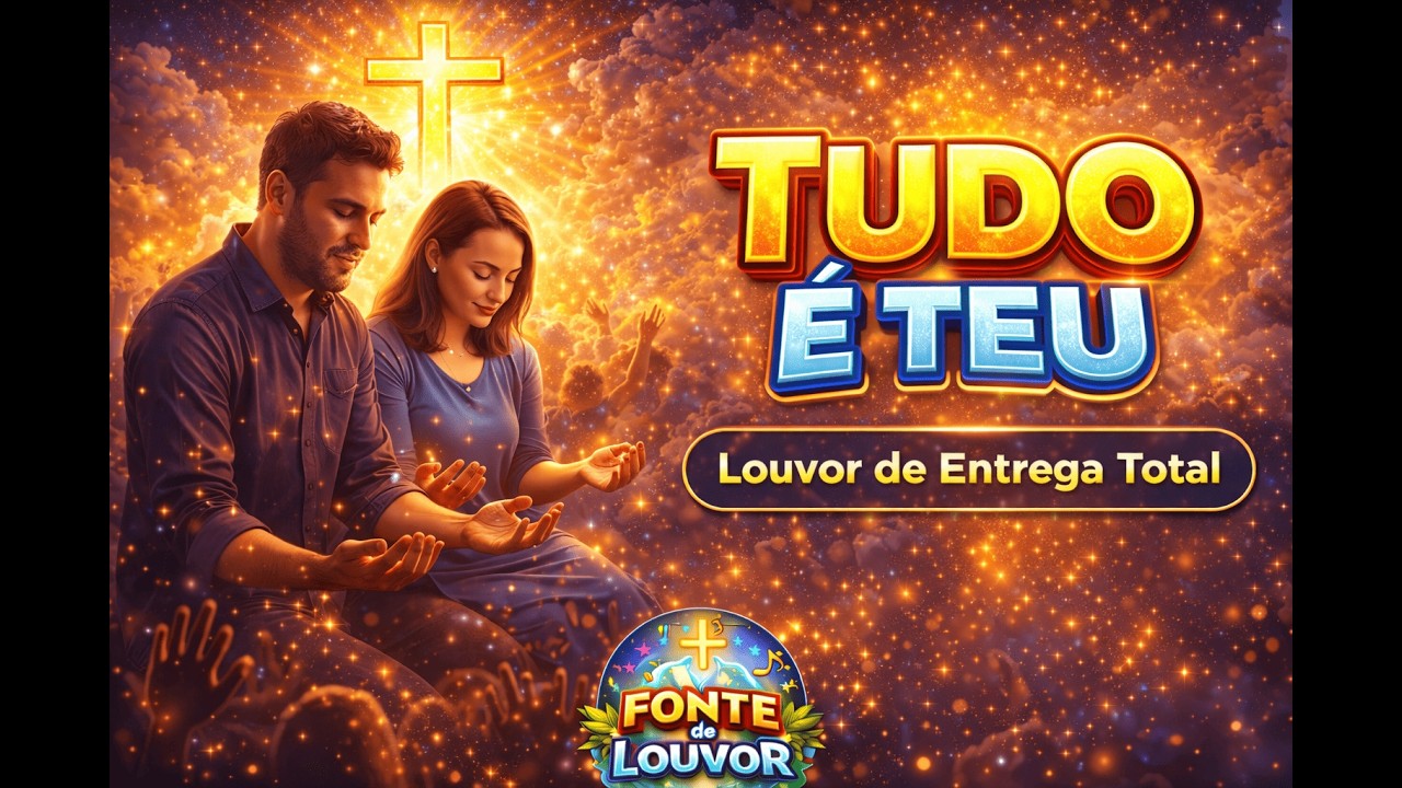 Tudo é Teu | Louvor de Entrega Total | Inspiração Fernandinho | Fonte de Louvor