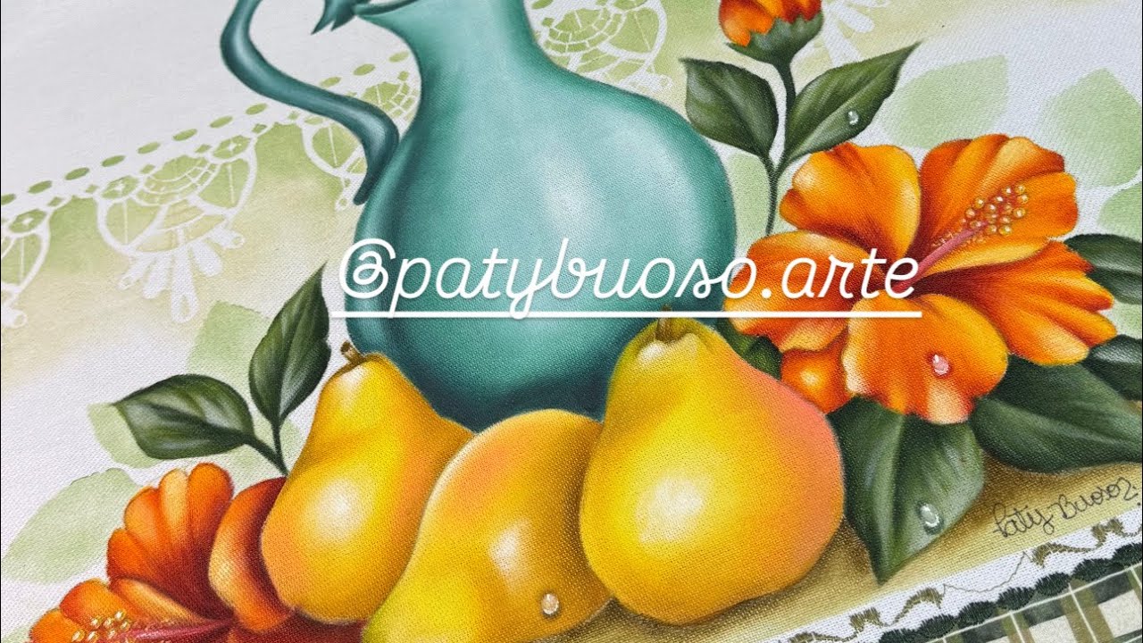 Plano de Fundo e Base | Pintura em Tecido 